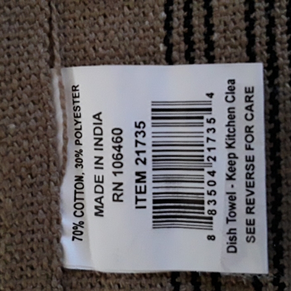 Burlap look Kitchen Towel by Primitives of Kathy - I could keep this kitchen - Picture 4 of 6